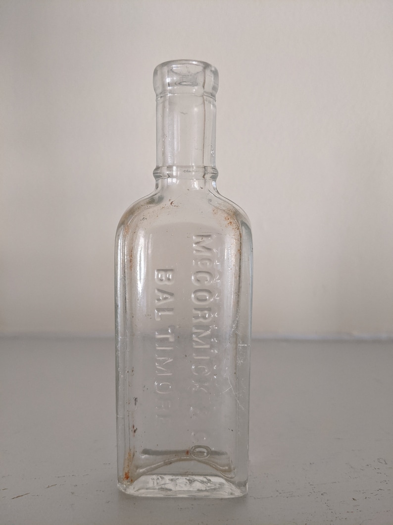 Vintage McCormick & Co Bottle Baltimore MD c 1910s1930s Etsy