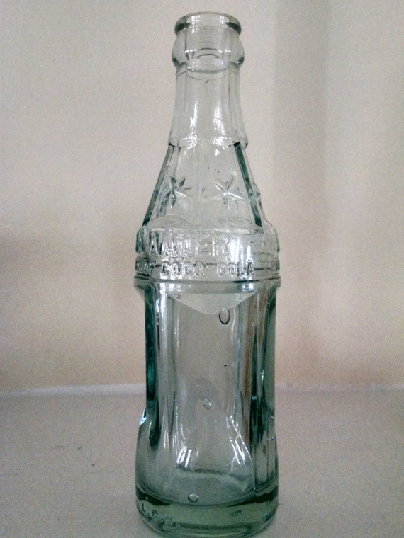 Antique star Soda Water Bottle property of Coca Cola Company Etsy