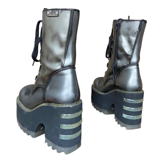DESTROY 90’s vintage rare retro platform boots! - image 5