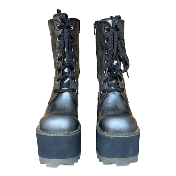 DESTROY 90’s vintage rare retro platform boots! - image 4