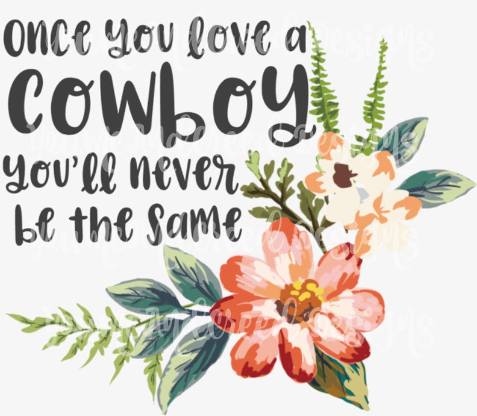 Wallen Neon Eyes Once You Love a Cowboy Lyric Digital Etsy