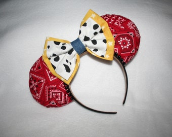 Cowgirl mouse ears