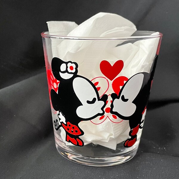 Mickey In Love Juice Glass