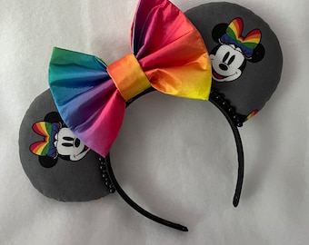 Pride Minnie Ears