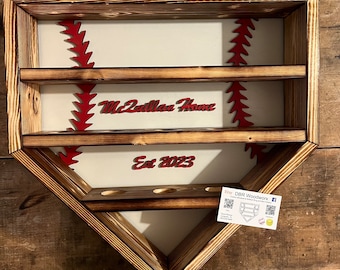 Home Plate Baseball Display Case - DIY Digital Plans - Etsy