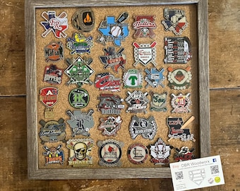 12x12” Pin Display Case Holder Shadowbox