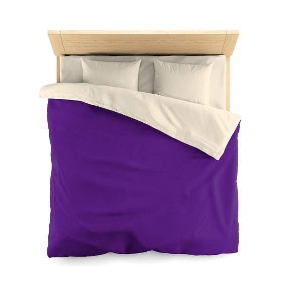 Mystical Purple Duvet Cover Royal Purple Microfiber Duvet Cover For Luxurious Elegant Or Witchy Bedrooms