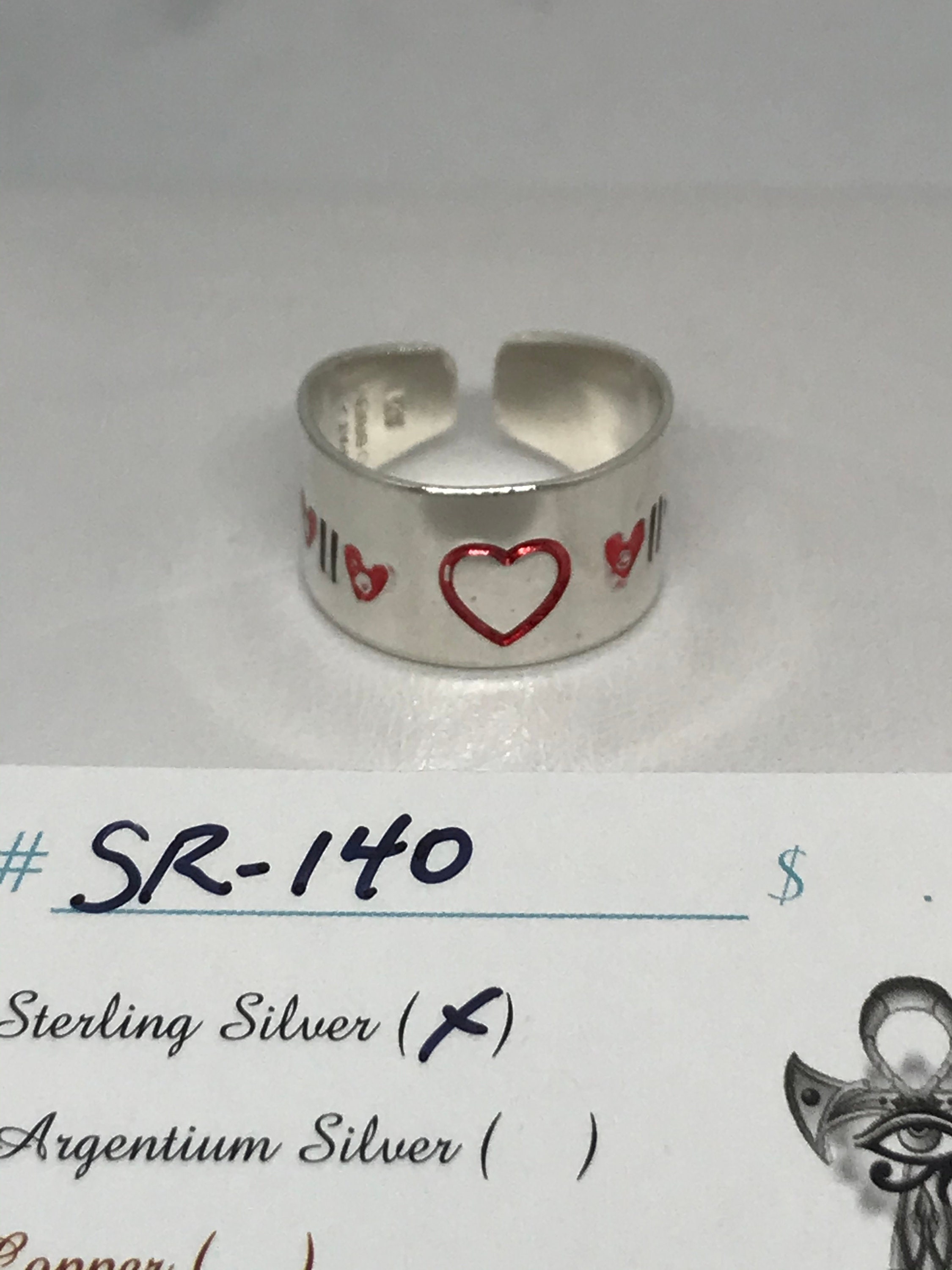 【SALE／60%OFF】 Back Open Adjustable Silver Sterling Hand Choice Stamped 管楽器・吹奏楽器