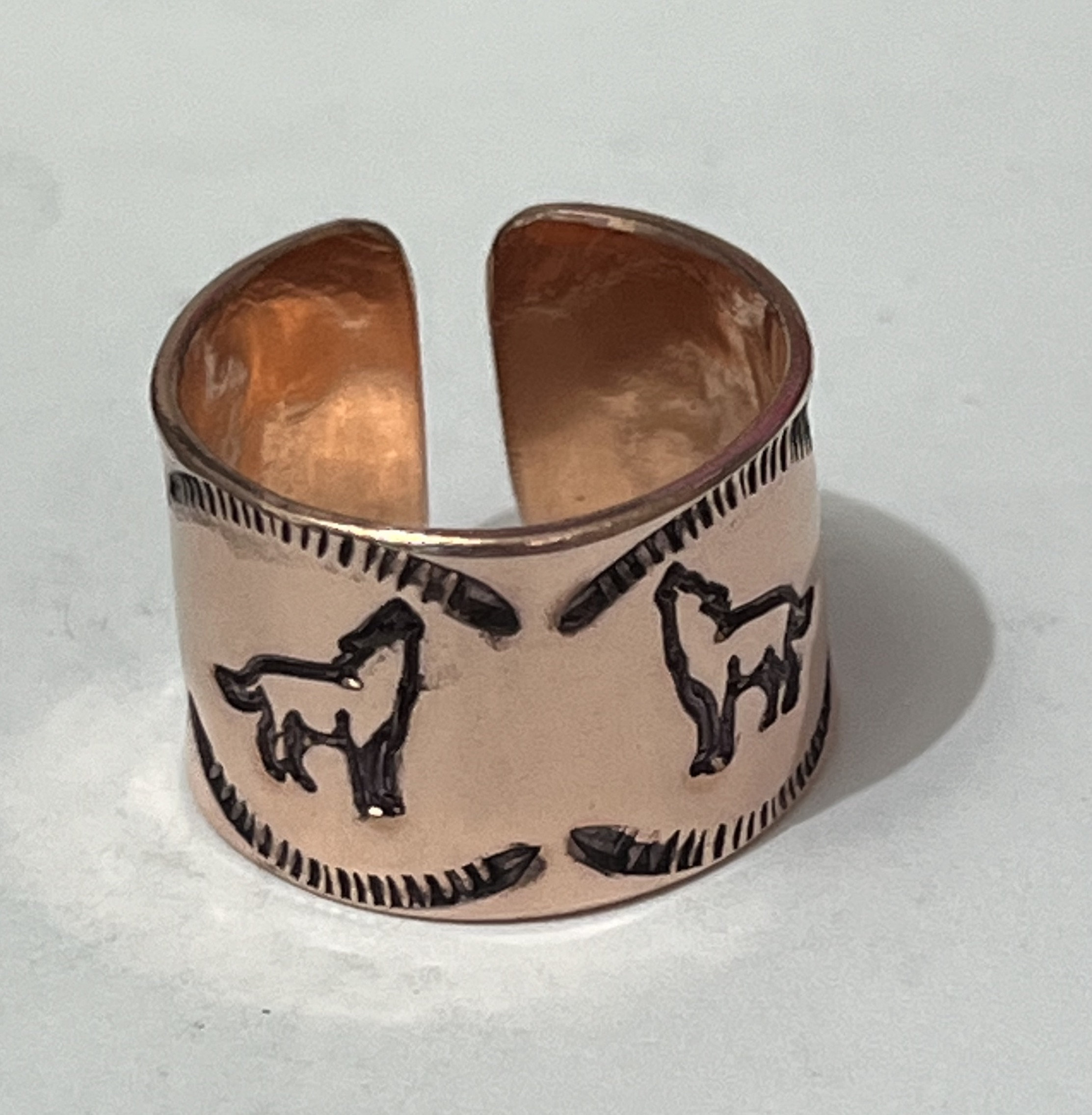 Howling Wolves & Elk Deco Windows Around Animals, Adjustable
