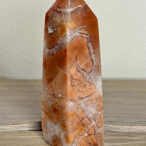 Cotton Candy Agate Tower | Pink Agate