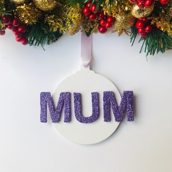special mum christmas bauble