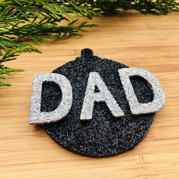 dad christmas bauble