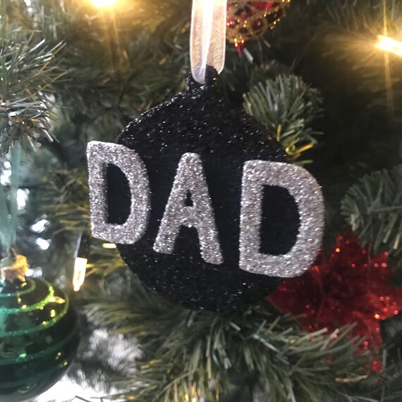 dad christmas bauble