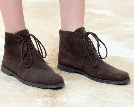 Brown suede cheap desert boots