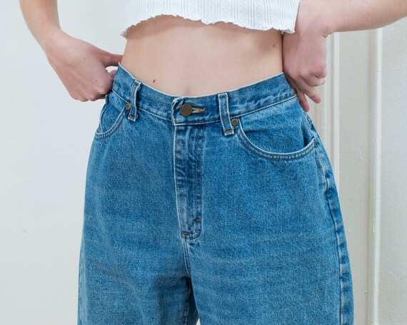 90s ll bean jeans 32 x 34 | size 12 high waisted … - image 2