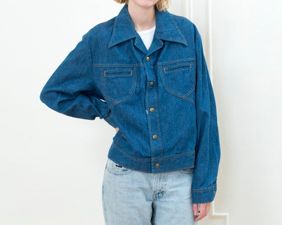 lee jean jacket | 70s lee denim jacket | lee set b