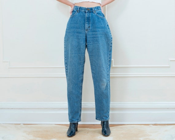 90s ll bean jeans 32 x 34 | size 12 high waisted … - image 4