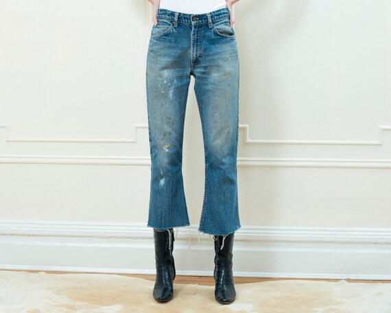 levis paint splatter jeans
