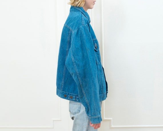 50s jean jacket large | denim jacket | range jack… - image 5