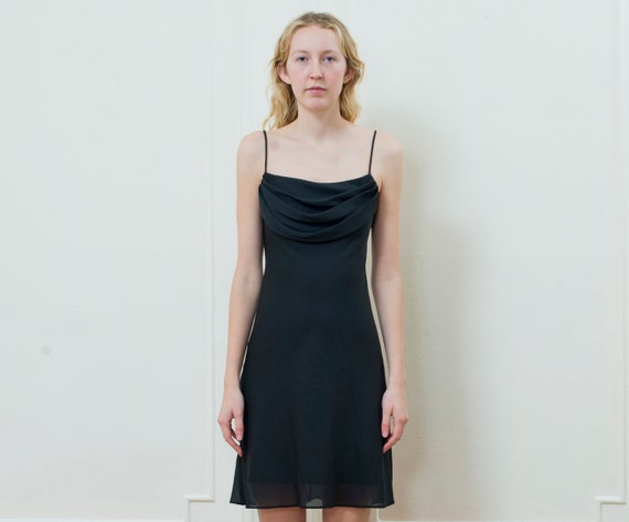minimalist black dress | minimal mini dress | lit… - image 2