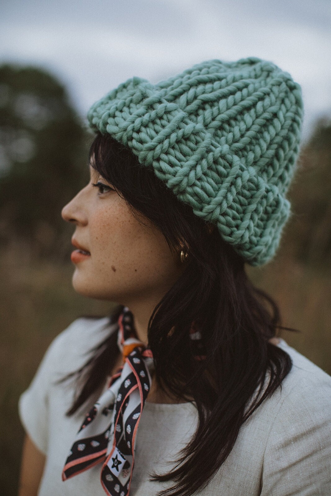 Beginner Friendly Knitting Pattern: Chunky Ribbed Hat Knitting Pattern ...