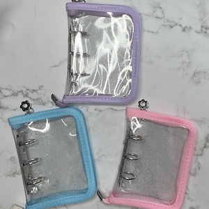 Mini A8 Zipper Binder with 5 Envelopes