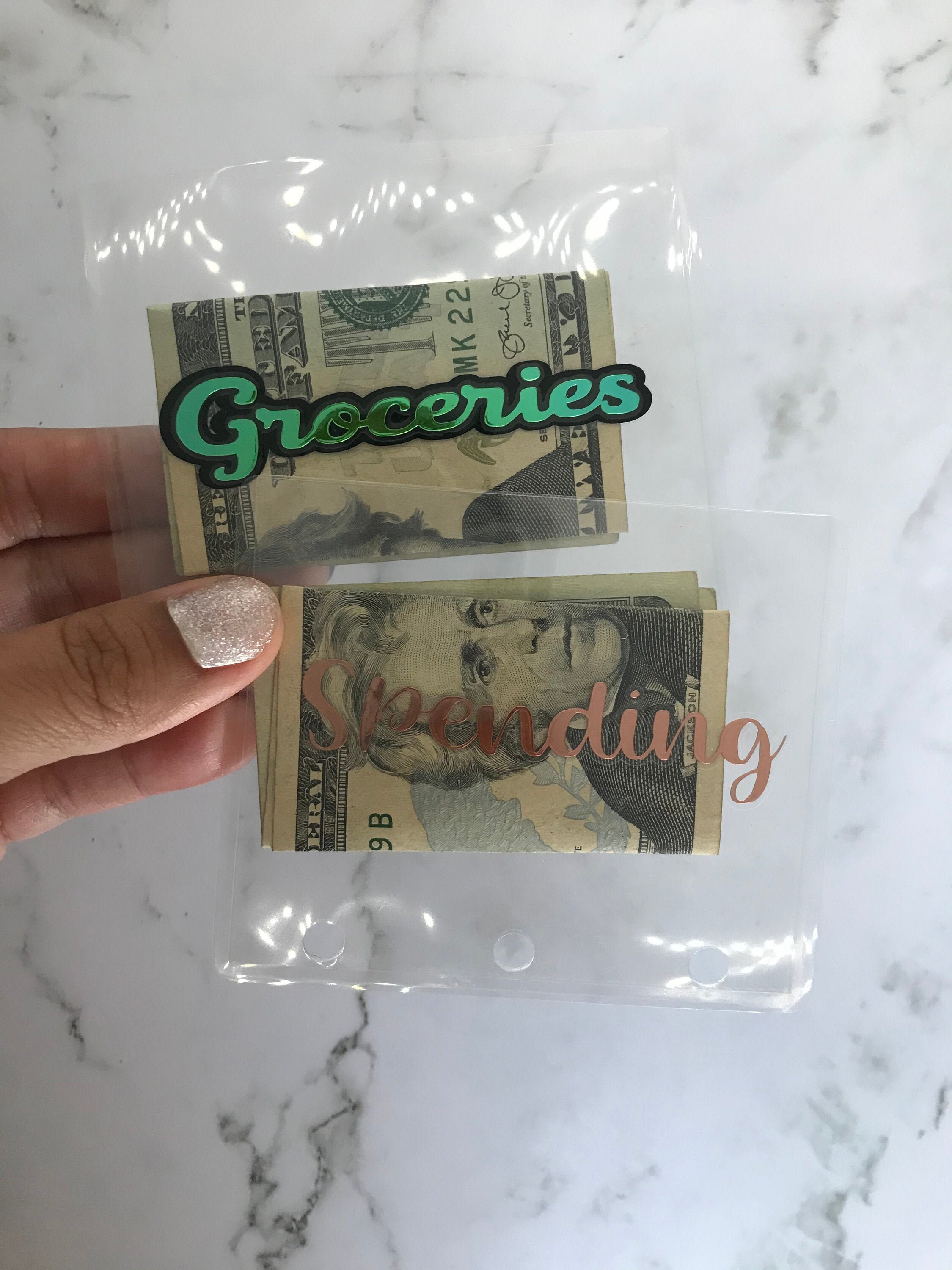 Laminated Mini Cash Envelopes for Mini Cash Binder Etsy