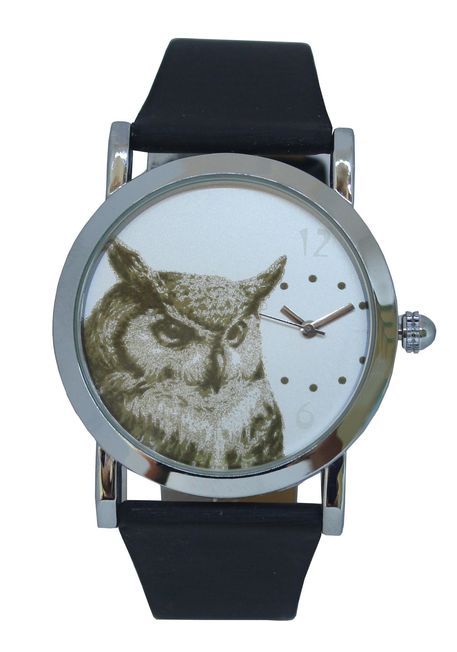 Engraved Wrist Woman Watch Owl wrist Man Watch Engraved Owl free Shipping Etsy