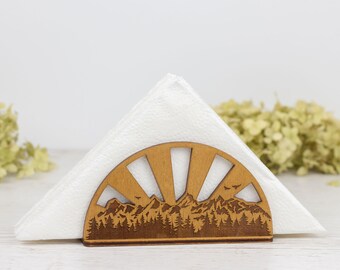 Porte-serviettes En Métal Décoratif Chiens Et Chats - 12.5x13.5x5.5 Cm - Pour Table, Cuisine, Restaurant