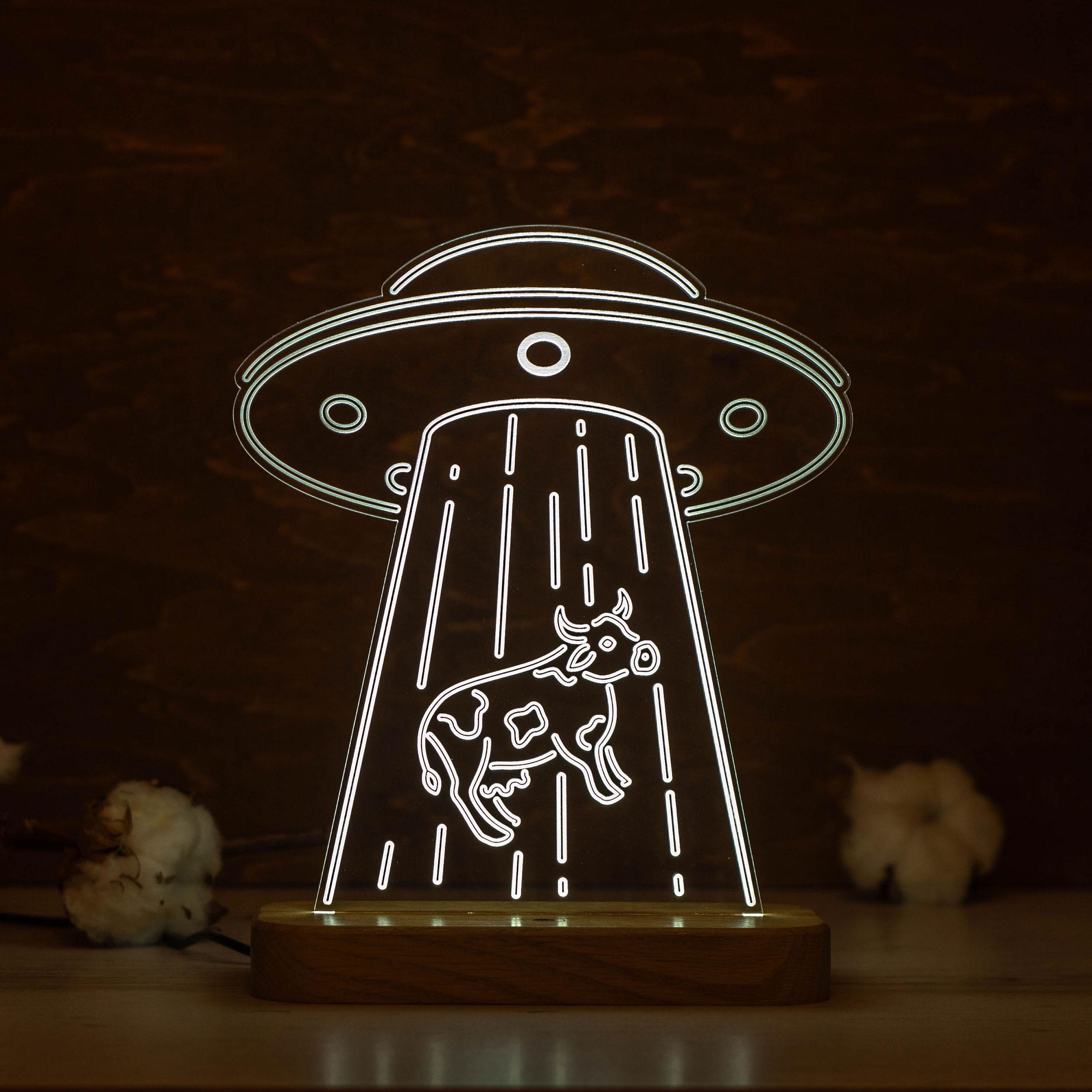 Ufo cow lamp - Etsy 日本