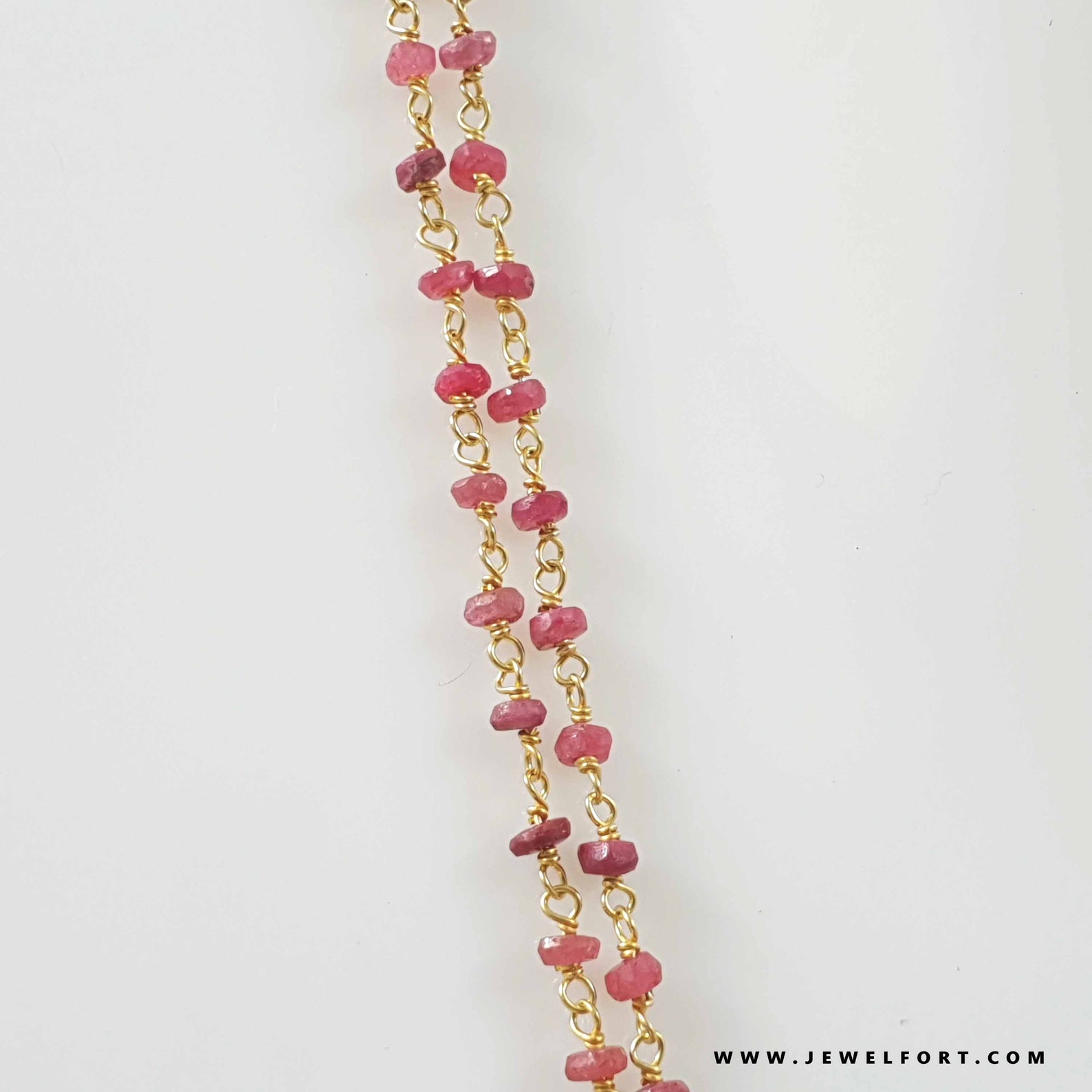 Genuine Ruby Necklace Real Ruby Necklace Gold Ruby | Etsy