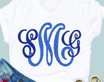 Intial Interlocking Locking Monogram Font Svg files Monogram SVG Round Monogram Font svg Vine Font monogram svg Letters, Eps, Dxf