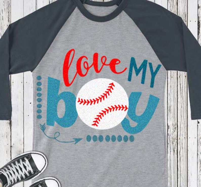 Baseball Svg Love My Boy Baseball Mom Svg Baseball Mama Svg Etsy