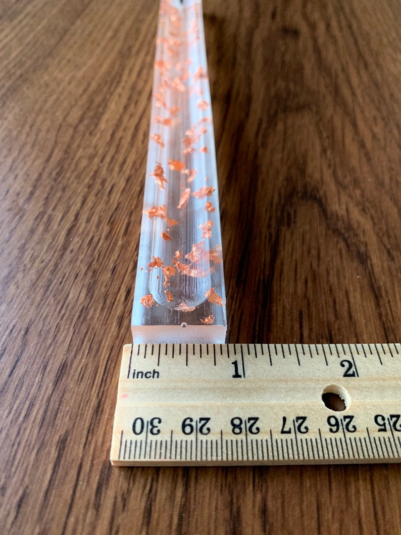 Incense Holder made with Resin and Copper leaf... gifts under Etsy