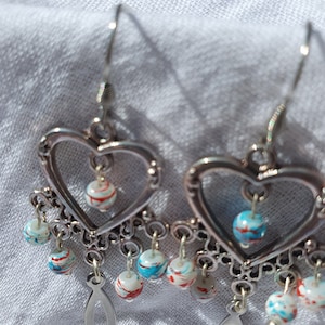 heart earrings