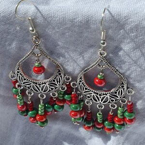 Dangling earrings