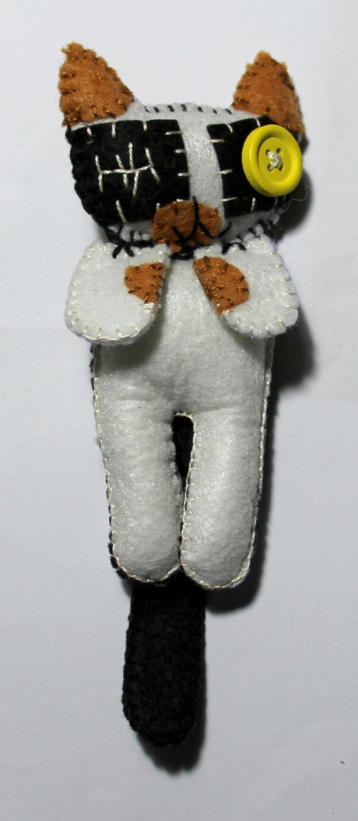 Cat Keychain Key Ring Cat Pet Cat Lovers Gift Idea Felt Key - Etsy