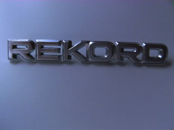 Oldtimer-Auto-Auto-Emblem REKORD Opel Rekord - .de