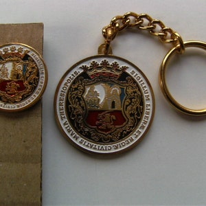Subotica Maria Theresiopolis city - Keychain & pin badge