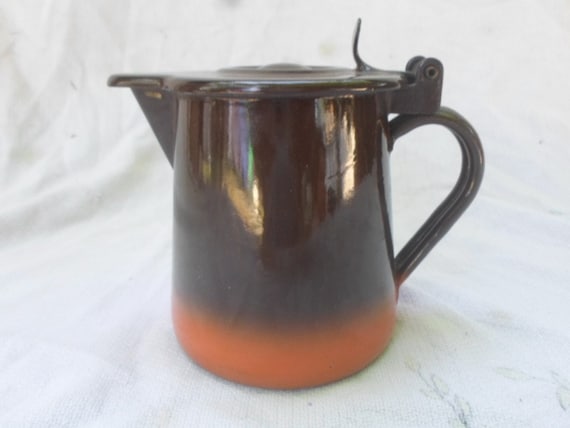 Vintage enamel coffee pot Emo Celje 70 Lot Art | Vintage Enamelware Coffee Pot