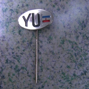 YU- Yugoslavia - Vintage pin badge - rare