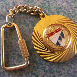 Belgrado Asociación de Fútbol Serbia-Ex Yugoslavia - Llavero de llavero vintage