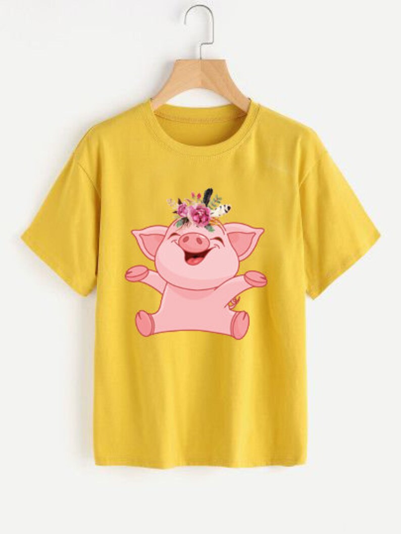Download Sublimaеion Design Watercolor Pig PNG SVG Digital Download ...