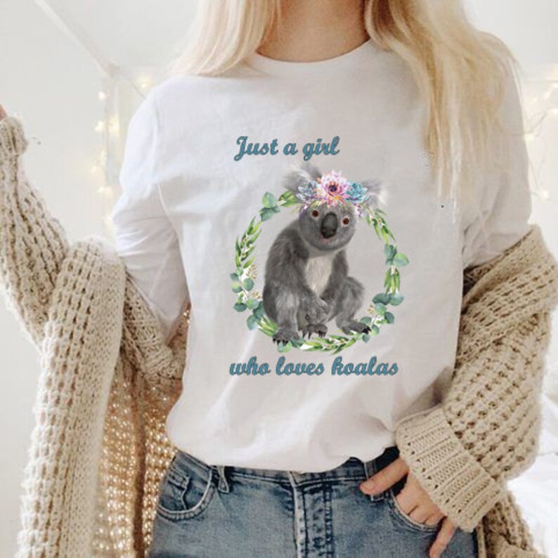 Download Koala Clipart Sublimation Design Svg Png Baby Koala Cute Etsy