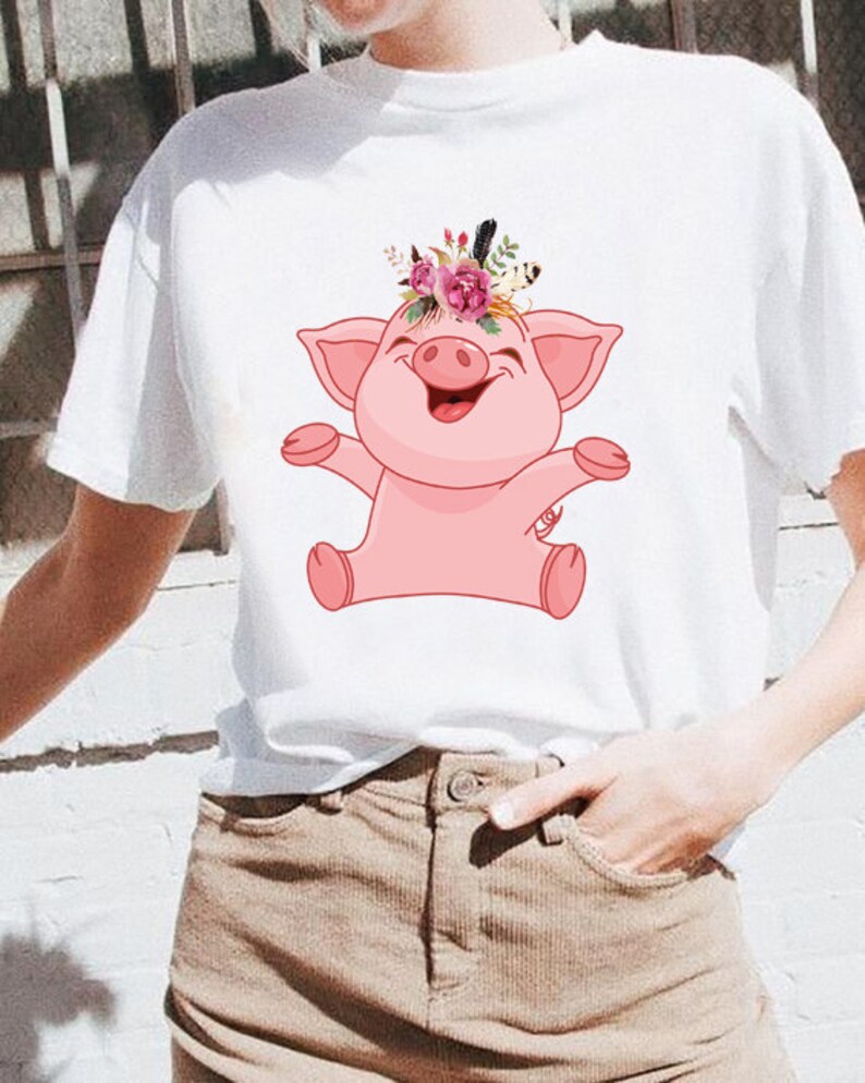 Download Sublimaеion Design Watercolor Pig PNG SVG Digital Download ...