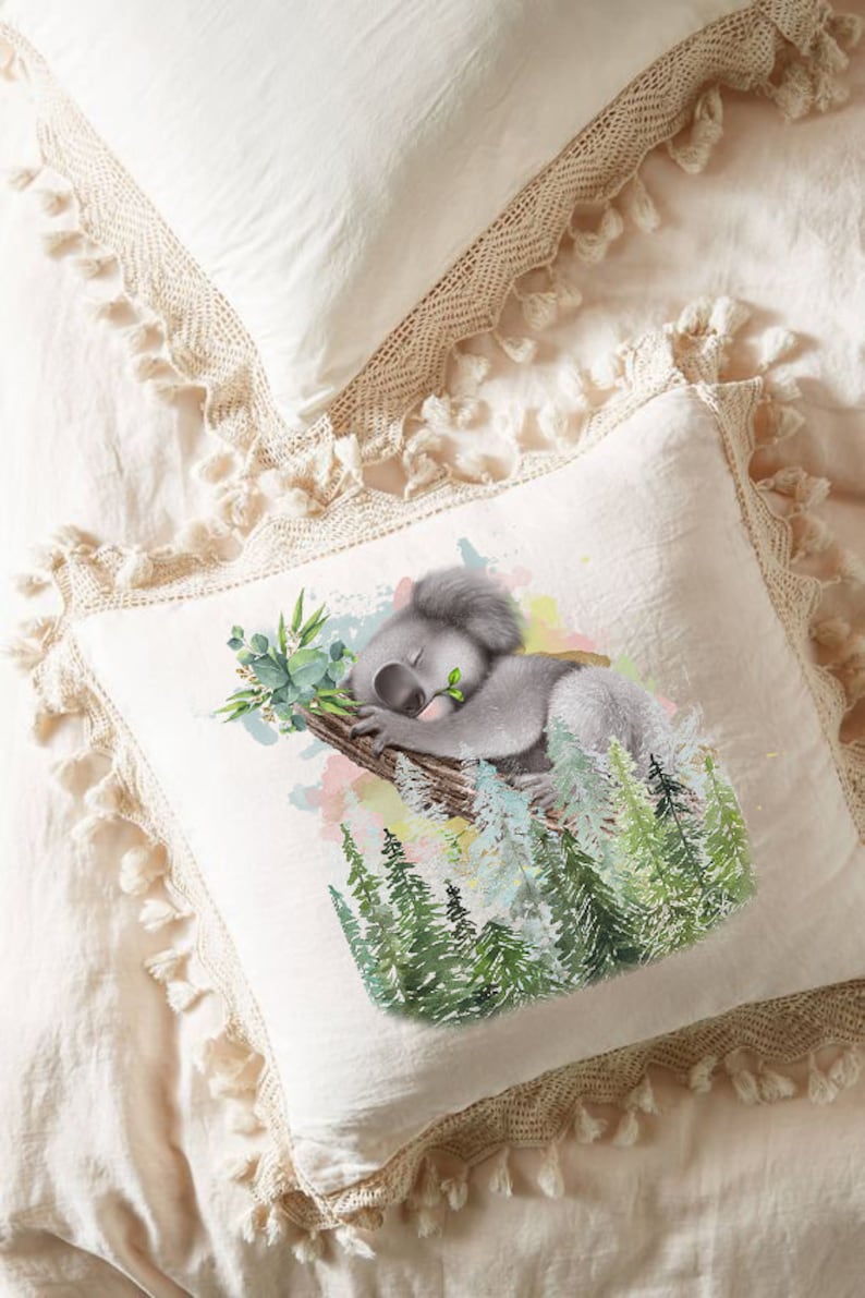 Download Koala Clipart Sublimation design SVG PNG Baby Koala Cute ...