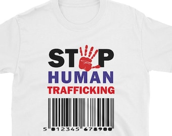Camiseta unisex de concienciación sobre la trata de personas