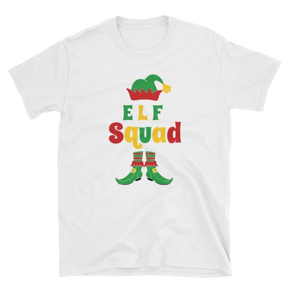 Family Christmas Matching T Shirts Holiday Group Elf Squad Family Christmas Matching T Shirts Holiday Group Elf Squad