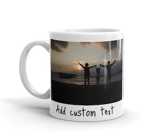 Taza de café con foto personalizada, taza con imagen personalizada