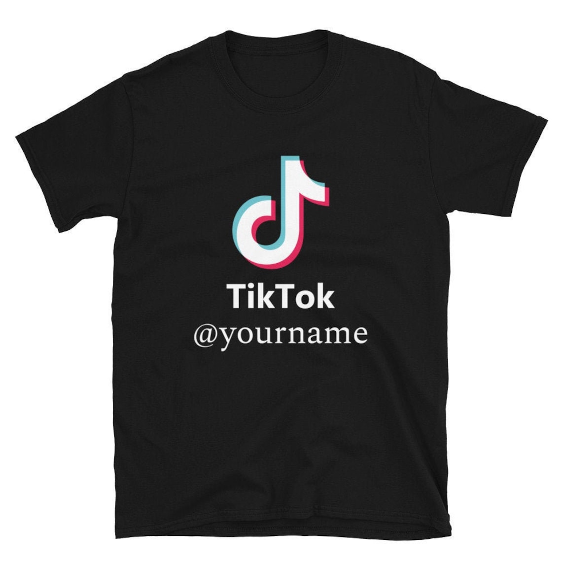 TikTok Personalized shirt Followers TikTok custom TShirt Etsy
